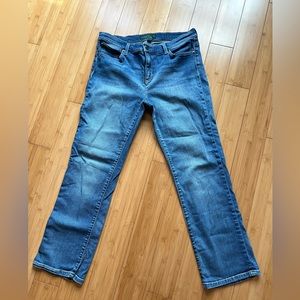 Ralph Lauren straight leg ankle jeans